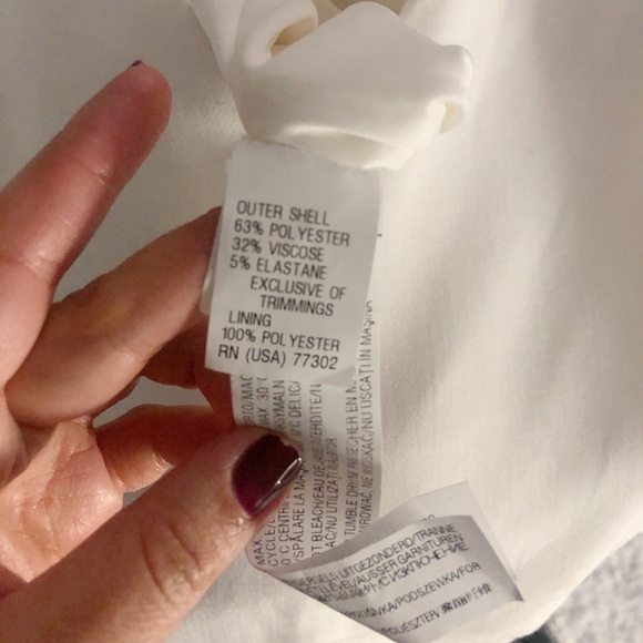 Zara White Mini  Dress - Picture 6 of 6